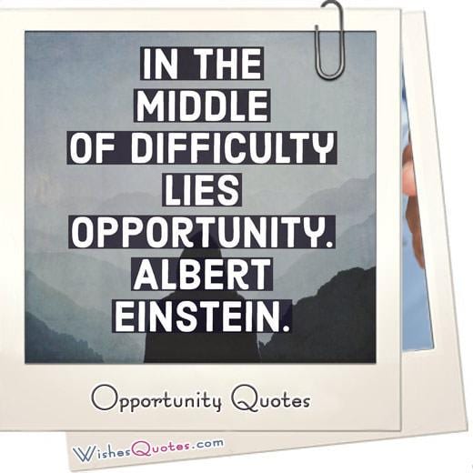 Opportunities to be Found